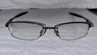 OAKLEY SCULPT 6.0 53mm Pewter Half-Rim Eyeglasses Frames