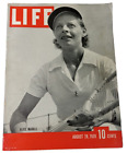 LIFE Magazine August 28, 1939 ALICE MARBLE w/Bag and Board
