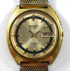 Vintage Seiko Automatic Calendar 17 Jewels 7006-7109 Wrist Watch Runs lot.20