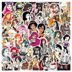 50pc Sexy Tattoo Girls, Punk Goth Sticker Pack, Vinyl Decal Bomb Lot, PVC, JDM