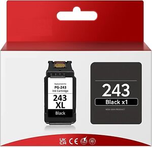 PG 243XL Black Ink Set For Canon Pixma iP2820 MG2520 MG2550 MX495