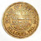 Vintage 1/20 10K GF Gold Filled Practical Nurse Technical School Pin St Louis MO
