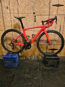 Full carbon bike with Campagnolo Record group set