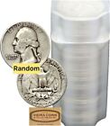 Roll of 40 Washington Silver Quarter, $10 Face Value, G - XF -#B417-40