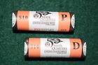 2006 South Dakota 50 State Quarters Two Mint P & D Sealed Rolls 80 Coins Total
