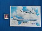 AEROFLOT International Airlines Embossed Perforated Matt Plastic Poster IL-86