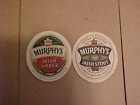 Murphy's Irish Stout Irish Amber Beer Heineken  Coasters Set of 4 New Old Stock