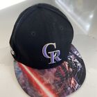 RARE Limited addition Star Wars Colorado Rockies Hat Cap MLB New Era Size 7