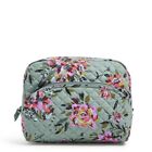 VERA BRADLEY  LARGE COSMETIC BAG ROSY OUTLOOK NEW