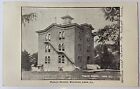 1914 Antique Postcard Public School Building Lena Illinois IL Stephenson County