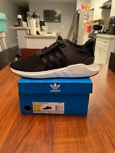 Adidas EQT Support 93/17 Black Leather BB1236 2017 - Size 11.5