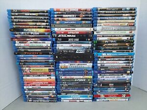 100 bulk wholesale lot Bluray Blu-Ray movies preowned in excellent condition