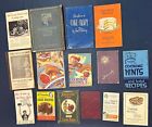 VTG LOT ADVERTISING Cook Book Recipe Antique Pillsbury Swans Down Airy Fairy
