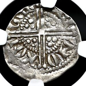 ENGLAND. Henry III. 1216-1272. Silver Penny, Oxford mint, S-1363, NGC XF40