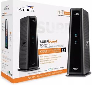 ARRIS SURFboard SBG8300 DOCSIS 3.1 Modem AC2350 Wi-Fi Router - Xfinity Cox - NEW