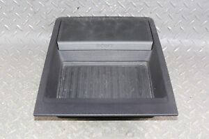 15-20 F150 Black Dashboard Dash Center Tray Trim Panel W/ Speaker OEM