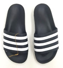 Adidas Men's Adilette Shower Slide Sandals Black/White #GZ5922 Size 7