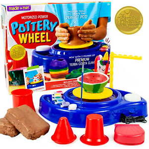 New ListingMy Very Own Pottery Wheel with Terracotta Clay, Pottery Kit, Child, Ages 6+