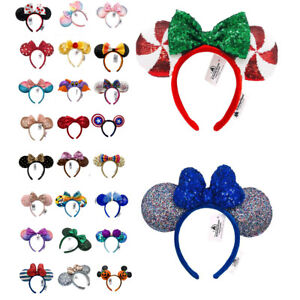 60 Styles Mickey Paris Magical Bow Belle Disney Parks Minnie Mouse Ears Headband