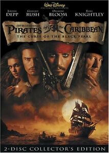 Pirates of the Caribbean: The Curse of the Black Pearl (DVD, 2003) ××DISC ONLY××