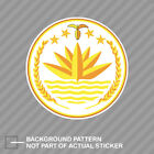 Bangladeshi Emblem Sticker Decal Vinyl Bangladesh flag BGD BD