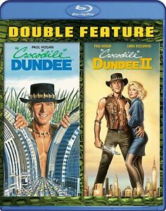 Crocodile Dundee 1 & 2 Movie Collection Blu-ray New Free Shipping