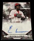 2023 Bowman Sterling Prospect Elly De La Cruz Autograph Cincinnati Reds
