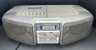 Panasonic RX-DS5 Stereo CD Cassette Player Boombox Portable AM/FM Radio TESTED