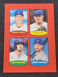 2023 HERITAGE HIGH NUMBER BASEBALL RED CUBS STAMPS