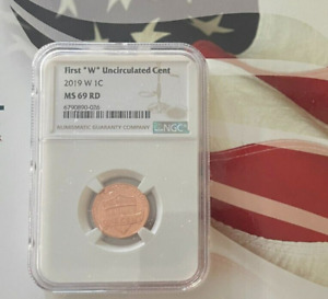 2019 W 1C NGC MS 69 RD FIRST W UNCIRCULATED CENT