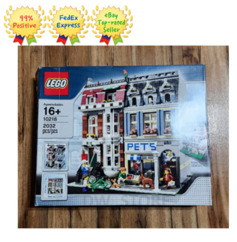 Lego 10218 Creator Pet Shop Set Brand New And Factory Sealed Mint Condition
