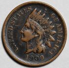 1909-S Indian Head Cent - US 1c Penny Coin - L44