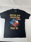 Stevie Ray Vaughan Tour 86 T-Shirt Unisex Short Sleeve T-Shirt ( large)