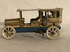 Tin Windup Toy Automobile JD Distler Germany Penny Nickle Toy Hand Painted C-16