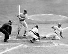 1955 World Series Brooklyn Dodgers JACKIE ROBINSON Glossy 8x10 Photo Stole Home!