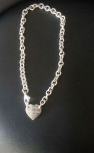 Heart Tag Chain Link Choker RETURN TO TIFFANY & CO