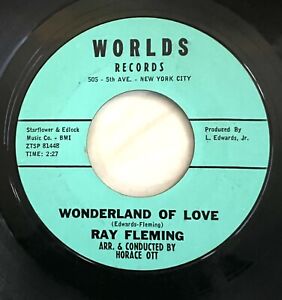 New ListingNorthern Soul Popcorn 45 - Ray Fleming - Wonderland Of Love - Worlds