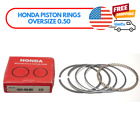 Honda NX125 CB125S XL125 XR125R GLX GL125 Piston Rings 0.50 NOS 13031-440-003 (For: 1990 Honda)