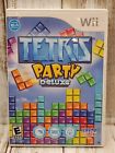 New ListingTetris Party Deluxe (Nintendo Wii, 2010) CIB Complete