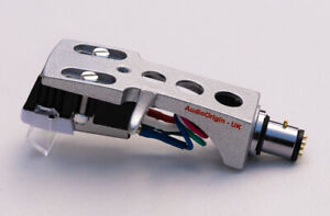Cartridge, headshell & needle fits Kenwood KD4100, KD750, KD5070,-Silver