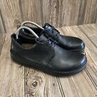 Footprints by Birkenstock Womens Oxfords Size Eur 40 US 9M Black Leather Lace Up