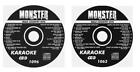 New Listing2 CDG MALE COUNTRY KARAOKE DISCS MONSTER HITS MH1096 MH1063 CD SONGS OLDIES