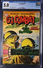 GI Combat #47 - CGC 5.0 (1957, DC Comics) Jerry Grandenetti war cover, G.I.