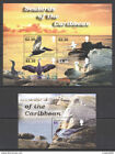 FAT028 2005 MONTSERRAT SEABIRDS OF THE CARIBBEAN FAUNA #1271-4+BL104 MNH