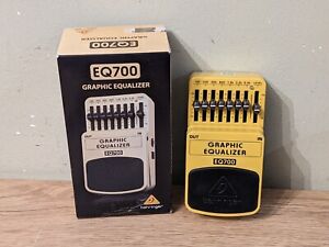 Behringer EQ700 ultimate 7-band graphic equalizer guitar effect foot pedal
