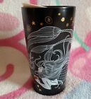 2019 Starbucks Ceramic Tumbler Mermaid Siren Coffee Travel Mug Black Gold 12oz