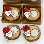 Personalized Wedding Favor Wooden Candle Favors for Guest