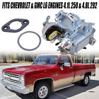 1BBL Carb For Chevy GMC 250 & 292 W/Choke 213 Carburetor C10 1970-1974 7043017 (For: More than one vehicle)