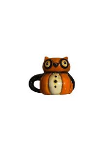 Johanna Parker Ceramic 24oz Vintage Halloween Owl Mug