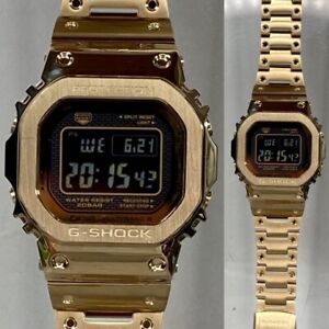 CASIO G-SHOCK Gold Metal GMW-B5000GD-9JF Solar Bluetooth Men’s watch Fast/Ship